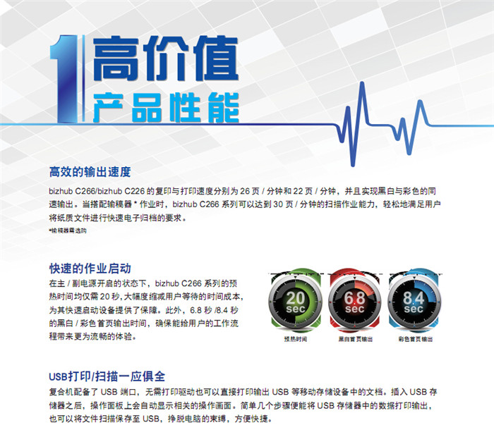 柯尼卡美能達C266彩色復印機快速的作業(yè)啟動-科頤辦公 柯尼卡美能達C266彩色復印機快速的作業(yè)啟動-科頤辦公