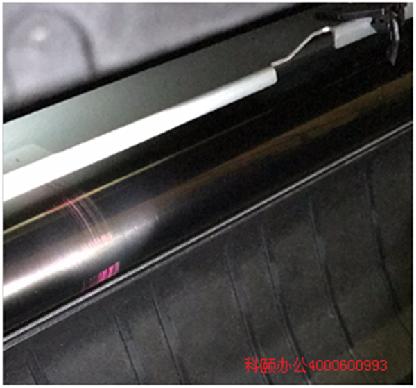 柯尼卡美能達復印機C210打印有紅色線效果圖-科頤辦公 柯尼卡美能達復印機C210打印有紅色線效果圖-科頤辦公