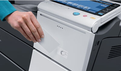 柯尼卡美能達C266支持選配的刷卡認證安全方案-科頤辦公 柯尼卡美能達C266支持選配的刷卡認證安全方案-科頤辦公