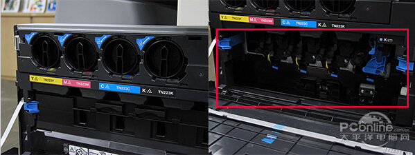 柯尼卡美能達C266采用了CMYK四色的碳粉設計,4色碳粉均設計了安全鎖-科頤辦公 柯尼卡美能達C266采用了CMYK四色的碳粉設計,4色碳粉均設計了安全鎖-科頤辦公