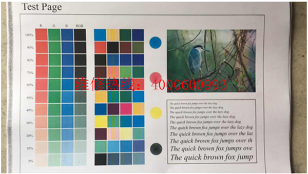 柯尼卡美能達C280打印有黑色線條效果圖-科頤辦公 柯尼卡美能達C280打印有黑色線條效果圖-科頤辦公