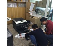 慶祝科頤辦公又成功給某建筑企業安裝柯尼卡美能達bizhub206復印機